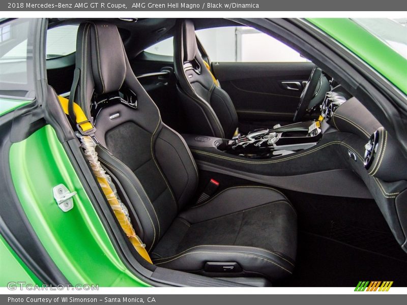 Front Seat of 2018 AMG GT R Coupe