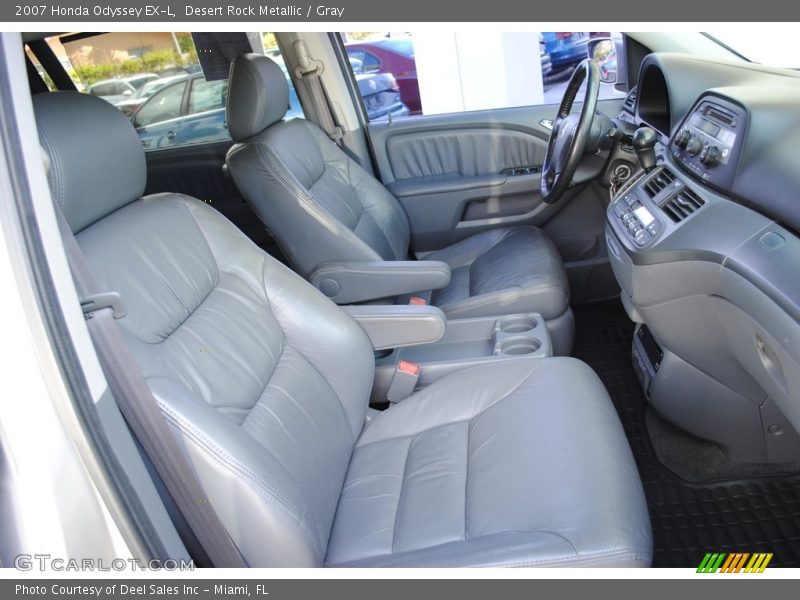 Desert Rock Metallic / Gray 2007 Honda Odyssey EX-L