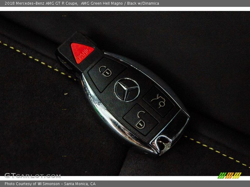 Keys of 2018 AMG GT R Coupe