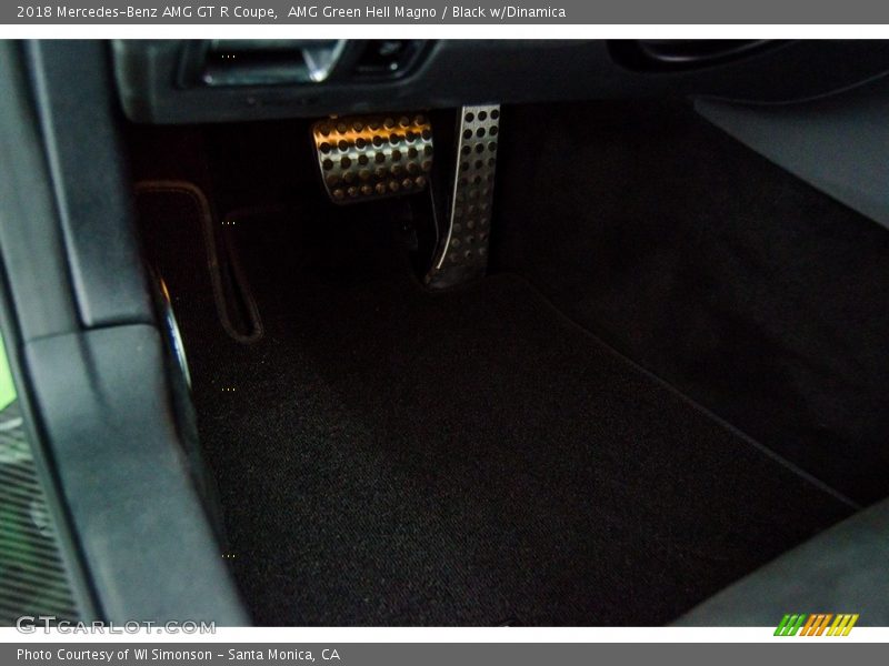 AMG Green Hell Magno / Black w/Dinamica 2018 Mercedes-Benz AMG GT R Coupe