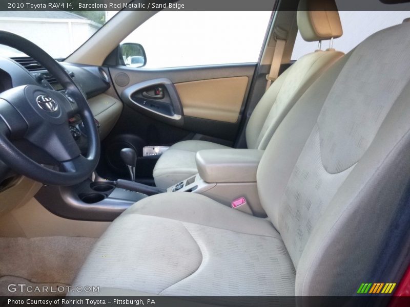 Barcelona Red Metallic / Sand Beige 2010 Toyota RAV4 I4