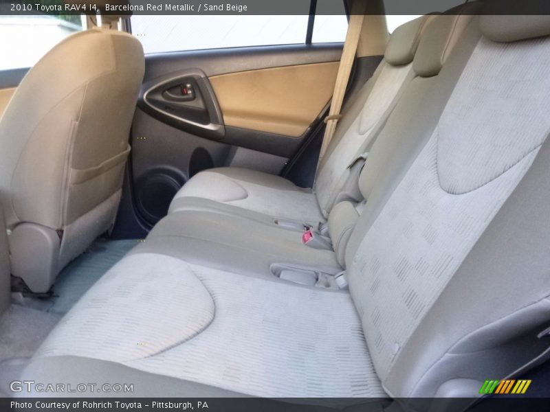 Barcelona Red Metallic / Sand Beige 2010 Toyota RAV4 I4