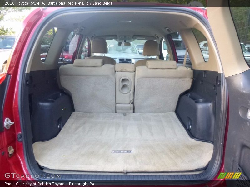 Barcelona Red Metallic / Sand Beige 2010 Toyota RAV4 I4