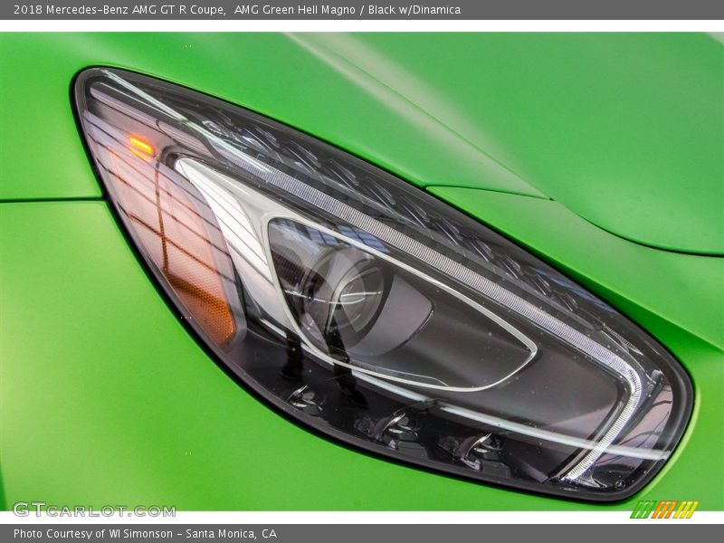 AMG Green Hell Magno / Black w/Dinamica 2018 Mercedes-Benz AMG GT R Coupe