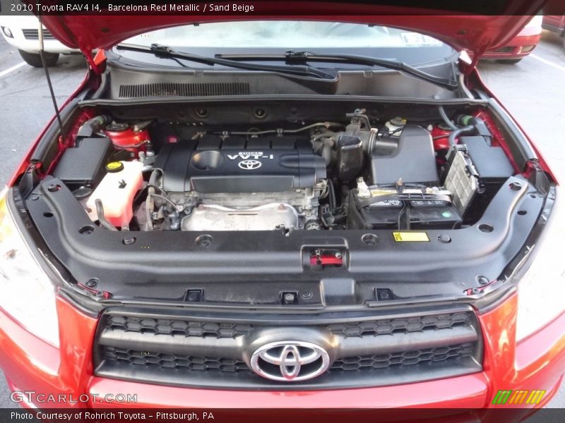 Barcelona Red Metallic / Sand Beige 2010 Toyota RAV4 I4