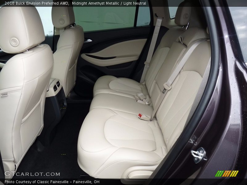 Midnight Amethyst Metallic / Light Neutral 2018 Buick Envision Preferred AWD