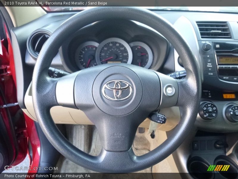 Barcelona Red Metallic / Sand Beige 2010 Toyota RAV4 I4