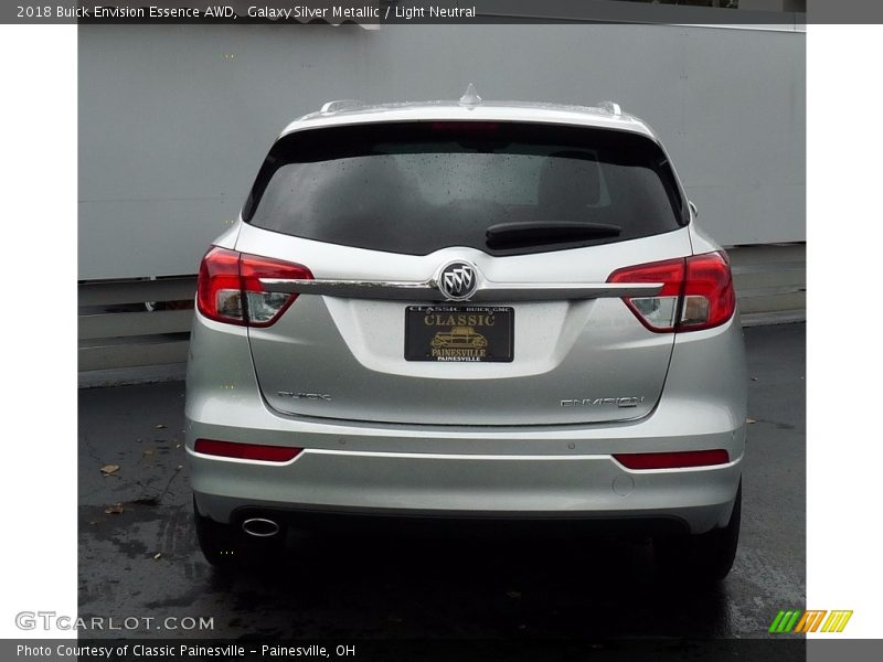 Galaxy Silver Metallic / Light Neutral 2018 Buick Envision Essence AWD