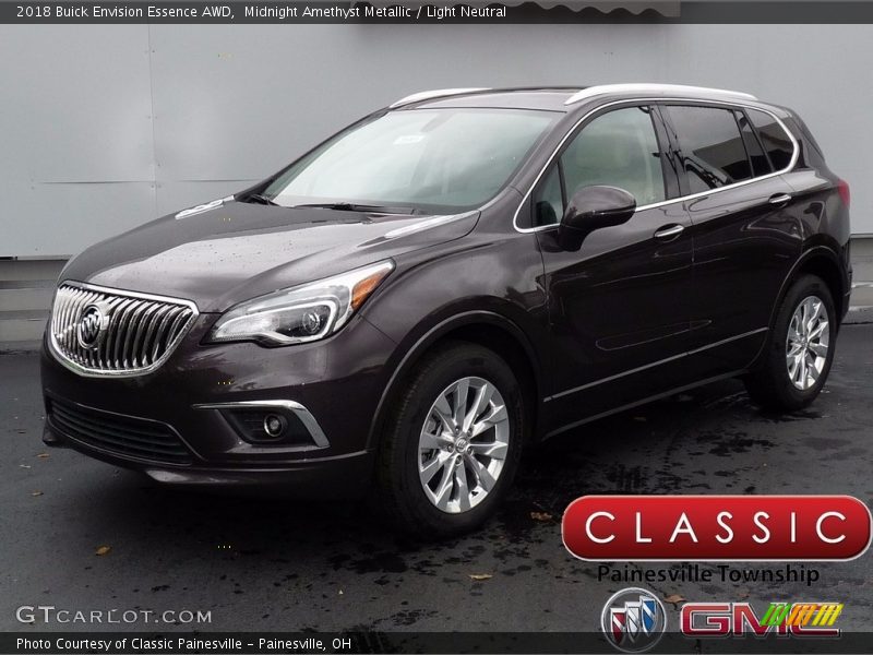Midnight Amethyst Metallic / Light Neutral 2018 Buick Envision Essence AWD