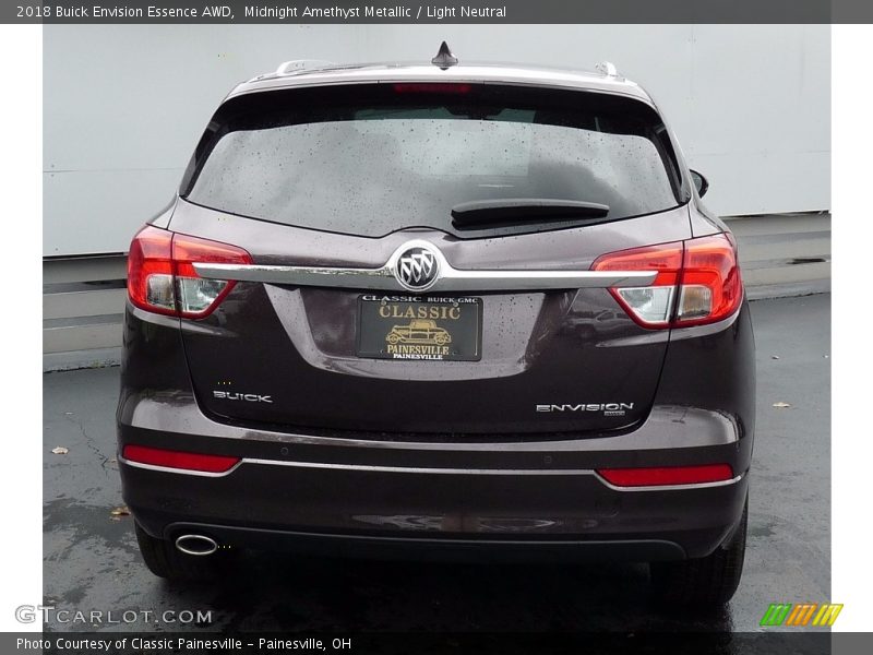 Midnight Amethyst Metallic / Light Neutral 2018 Buick Envision Essence AWD