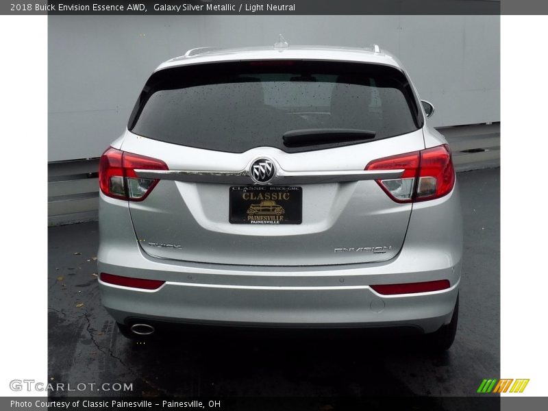 Galaxy Silver Metallic / Light Neutral 2018 Buick Envision Essence AWD