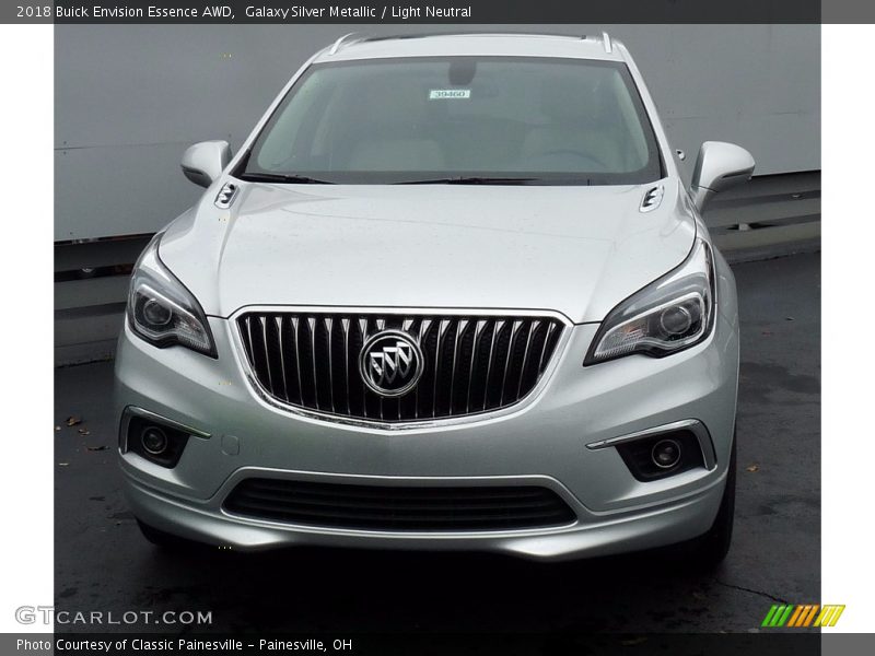 Galaxy Silver Metallic / Light Neutral 2018 Buick Envision Essence AWD