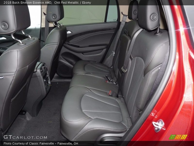 Chili Red Metallilc / Ebony 2018 Buick Envision Essence AWD