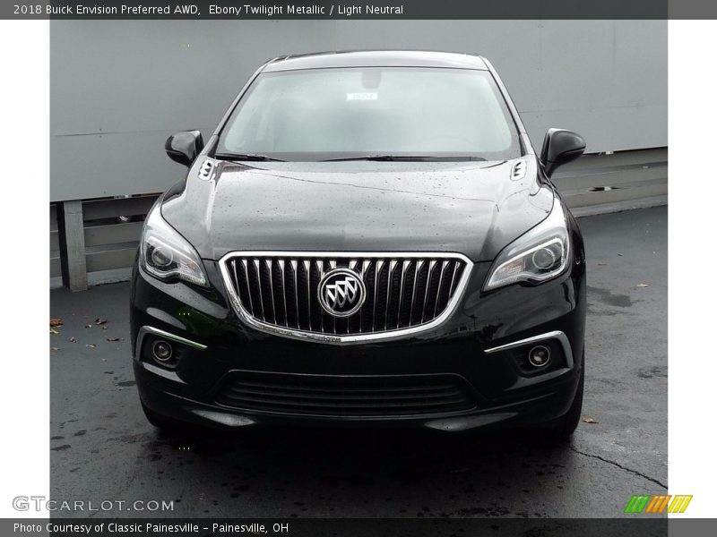Ebony Twilight Metallic / Light Neutral 2018 Buick Envision Preferred AWD