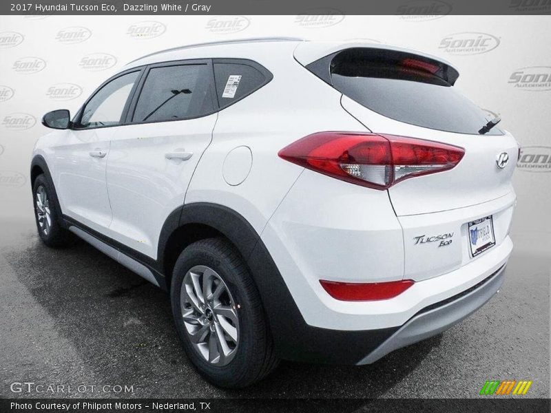 Dazzling White / Gray 2017 Hyundai Tucson Eco