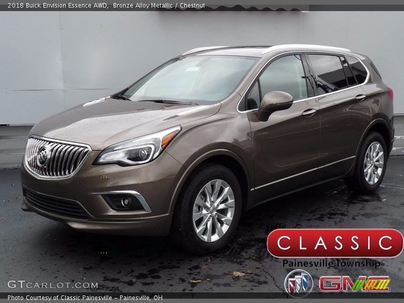 Bronze Alloy Metallic / Chestnut 2018 Buick Envision Essence AWD