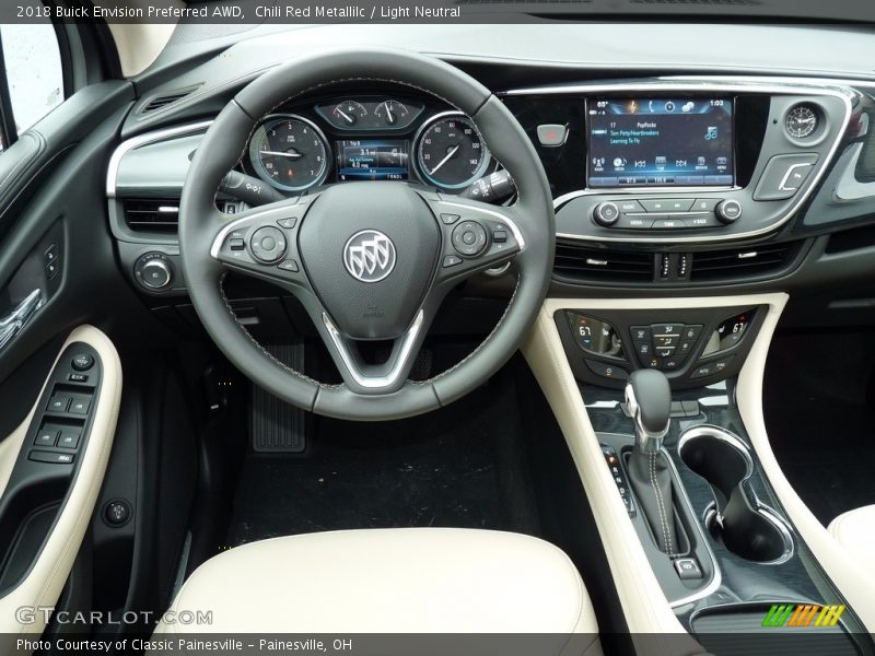 Dashboard of 2018 Envision Preferred AWD