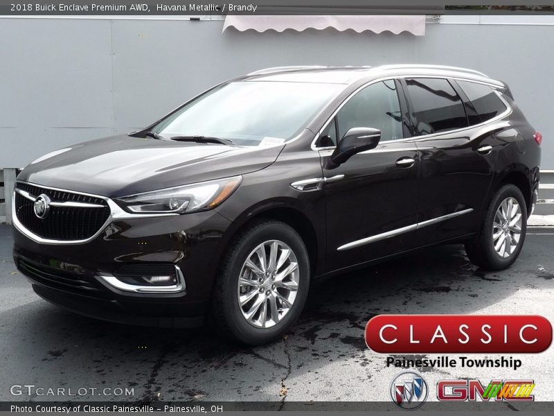 Havana Metallic / Brandy 2018 Buick Enclave Premium AWD