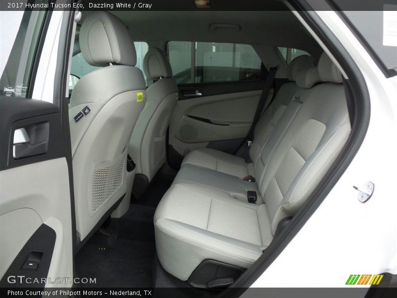 Dazzling White / Gray 2017 Hyundai Tucson Eco