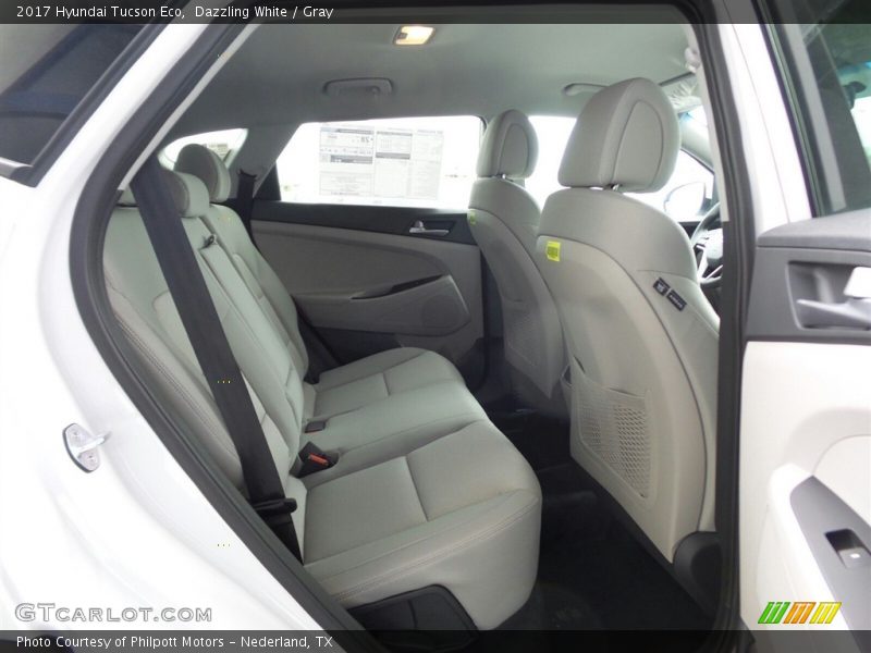 Dazzling White / Gray 2017 Hyundai Tucson Eco