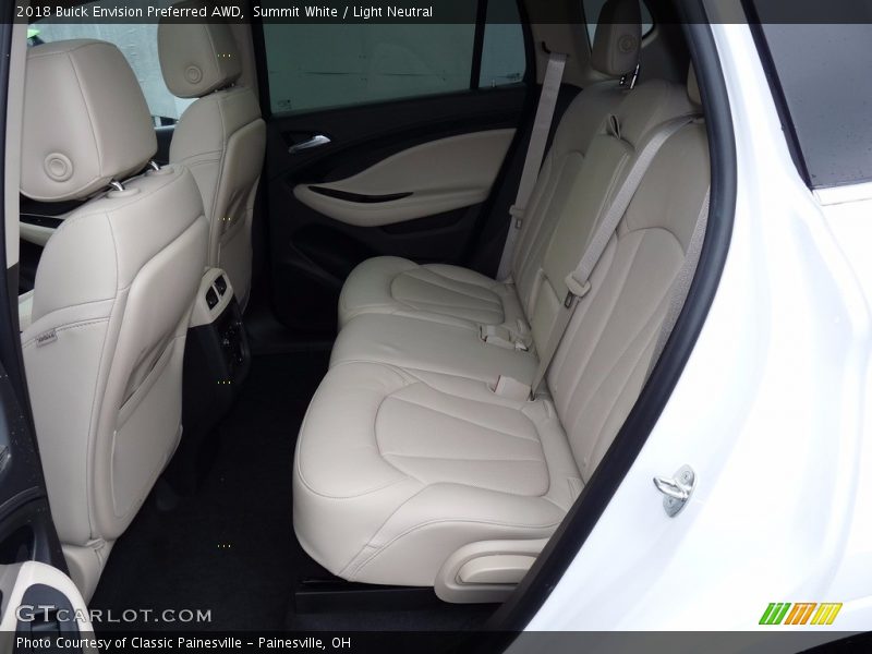 Summit White / Light Neutral 2018 Buick Envision Preferred AWD
