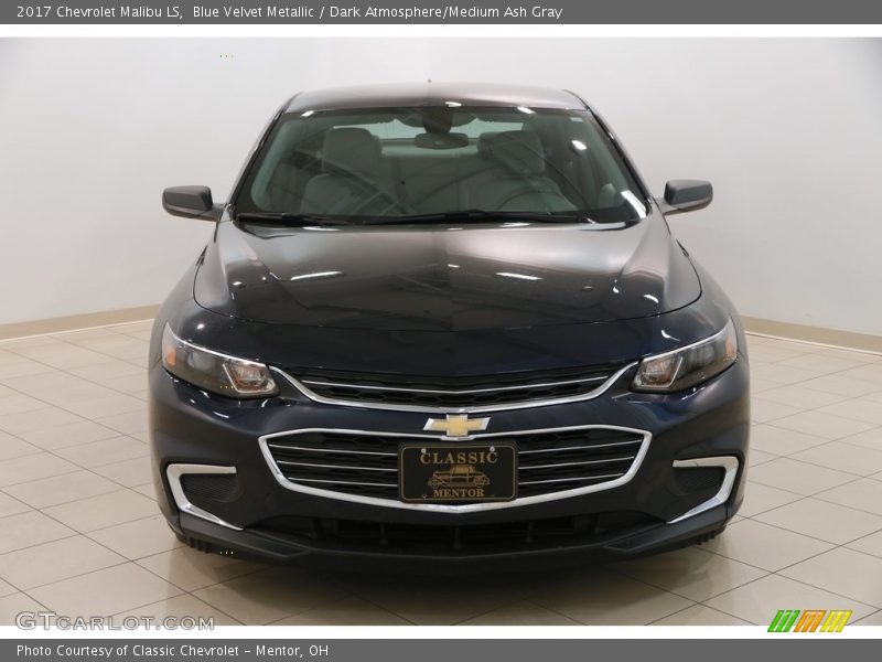 Blue Velvet Metallic / Dark Atmosphere/Medium Ash Gray 2017 Chevrolet Malibu LS