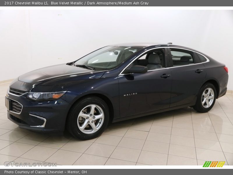 Blue Velvet Metallic / Dark Atmosphere/Medium Ash Gray 2017 Chevrolet Malibu LS