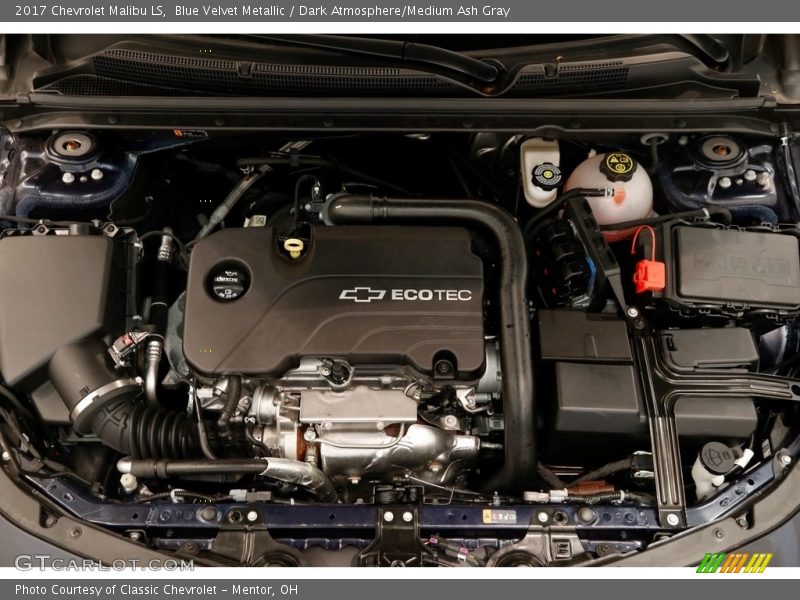 Blue Velvet Metallic / Dark Atmosphere/Medium Ash Gray 2017 Chevrolet Malibu LS