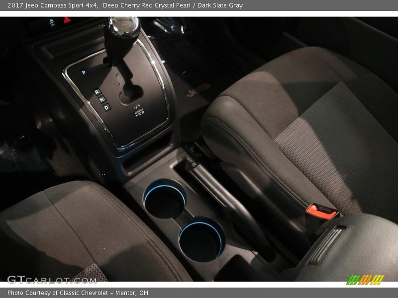Deep Cherry Red Crystal Pearl / Dark Slate Gray 2017 Jeep Compass Sport 4x4