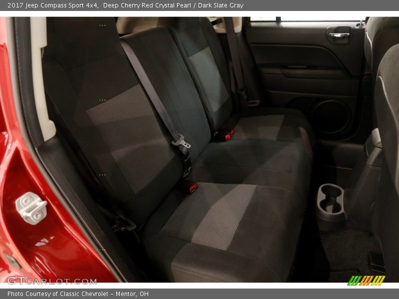 Deep Cherry Red Crystal Pearl / Dark Slate Gray 2017 Jeep Compass Sport 4x4