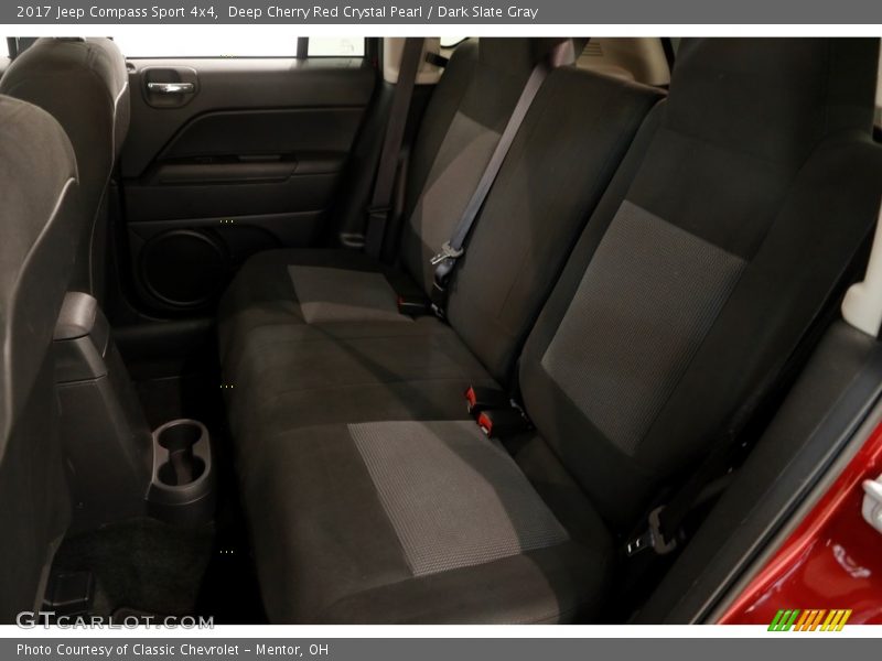 Deep Cherry Red Crystal Pearl / Dark Slate Gray 2017 Jeep Compass Sport 4x4