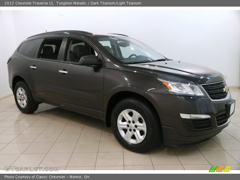 Tungsten Metallic / Dark Titanium/Light Titanium 2013 Chevrolet Traverse LS