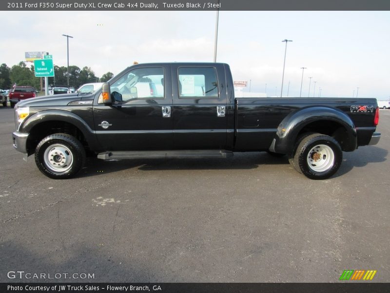 Tuxedo Black / Steel 2011 Ford F350 Super Duty XL Crew Cab 4x4 Dually