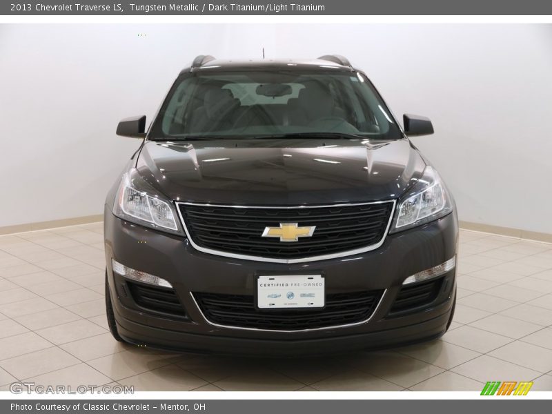 Tungsten Metallic / Dark Titanium/Light Titanium 2013 Chevrolet Traverse LS