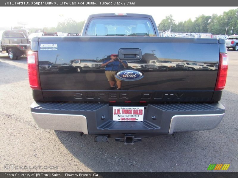 Tuxedo Black / Steel 2011 Ford F350 Super Duty XL Crew Cab 4x4 Dually