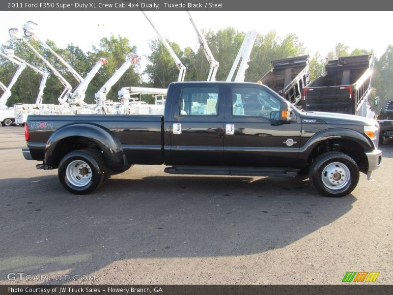 Tuxedo Black / Steel 2011 Ford F350 Super Duty XL Crew Cab 4x4 Dually