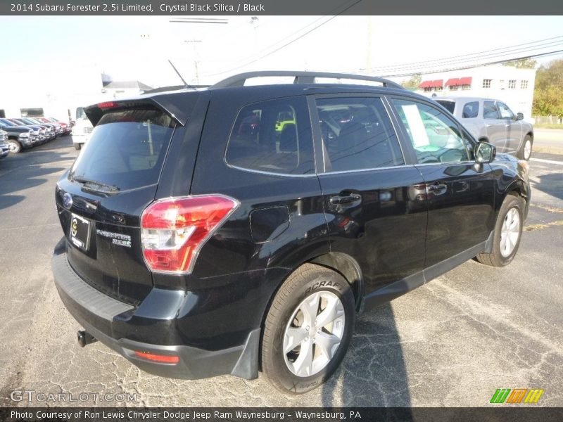 Crystal Black Silica / Black 2014 Subaru Forester 2.5i Limited