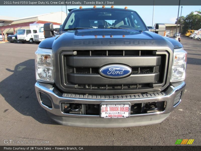 Tuxedo Black / Steel 2011 Ford F350 Super Duty XL Crew Cab 4x4 Dually