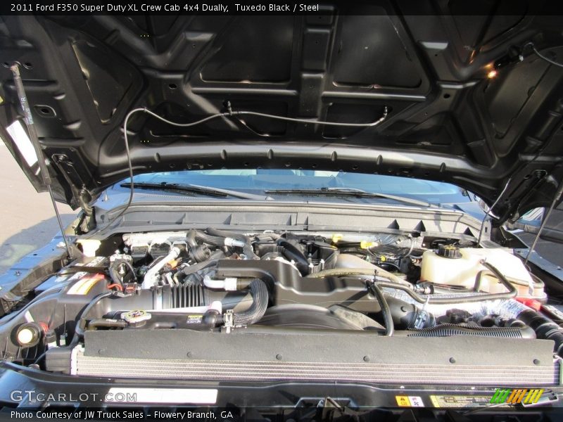Tuxedo Black / Steel 2011 Ford F350 Super Duty XL Crew Cab 4x4 Dually