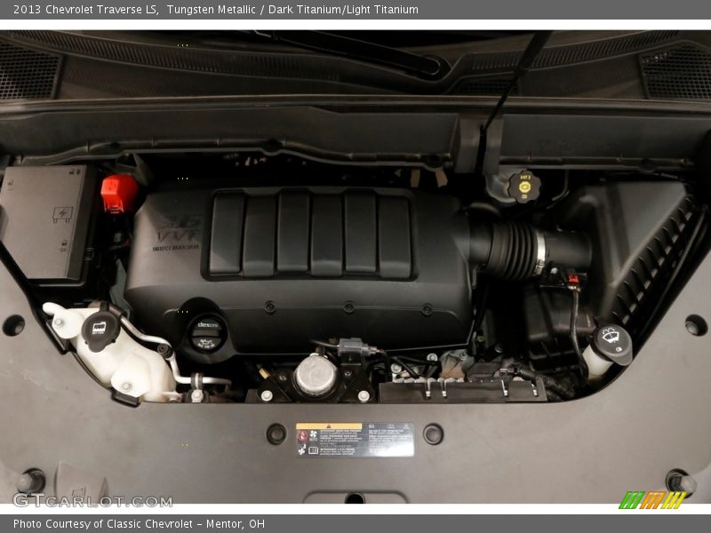 Tungsten Metallic / Dark Titanium/Light Titanium 2013 Chevrolet Traverse LS
