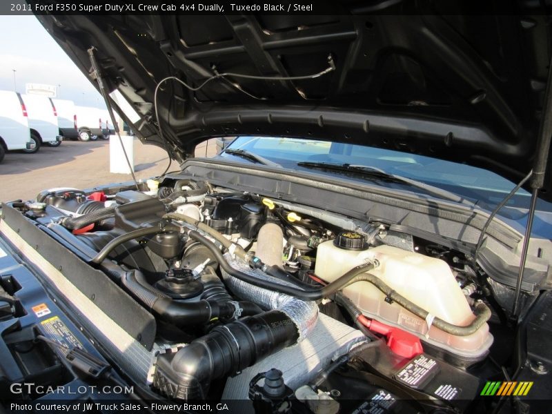 Tuxedo Black / Steel 2011 Ford F350 Super Duty XL Crew Cab 4x4 Dually