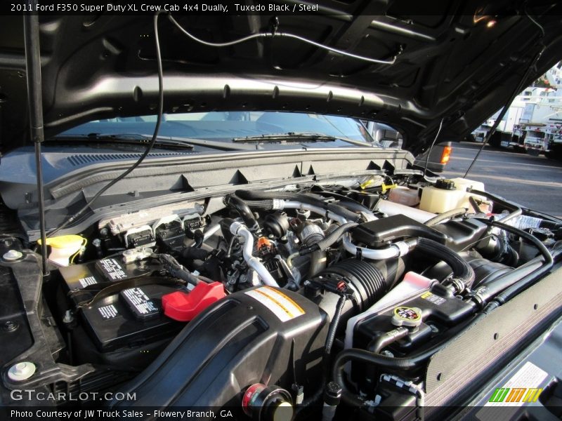 Tuxedo Black / Steel 2011 Ford F350 Super Duty XL Crew Cab 4x4 Dually