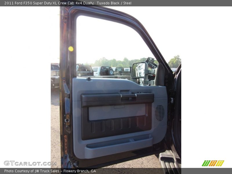 Tuxedo Black / Steel 2011 Ford F350 Super Duty XL Crew Cab 4x4 Dually