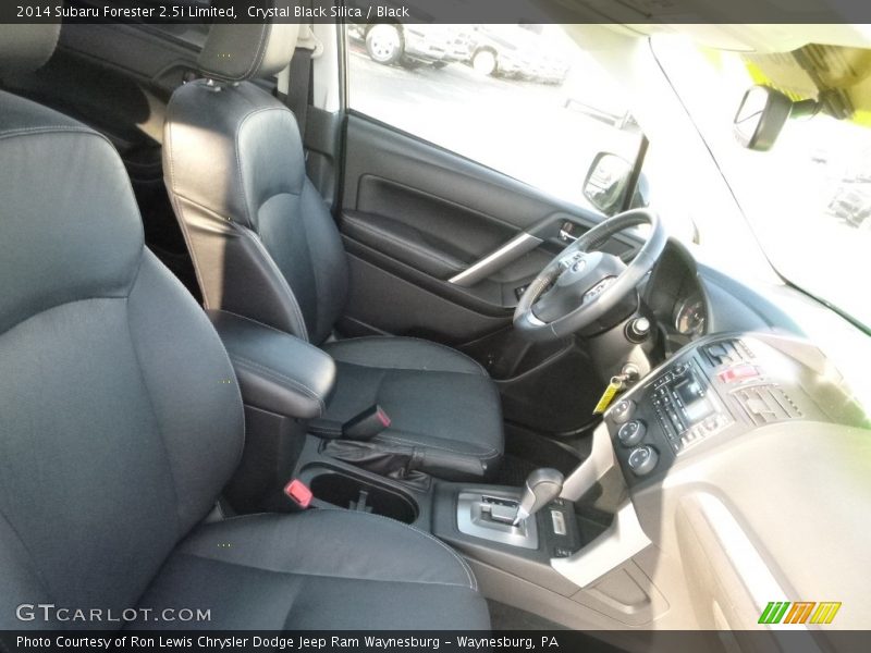 Crystal Black Silica / Black 2014 Subaru Forester 2.5i Limited