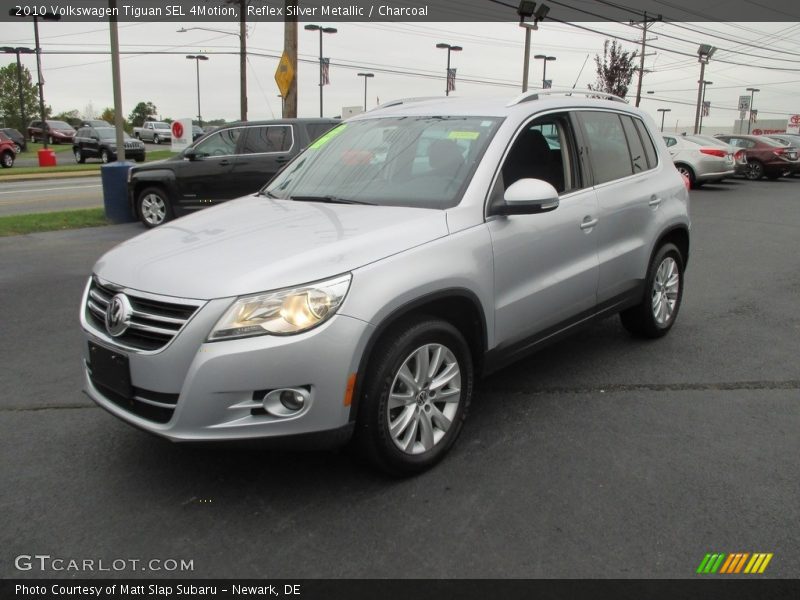 Reflex Silver Metallic / Charcoal 2010 Volkswagen Tiguan SEL 4Motion