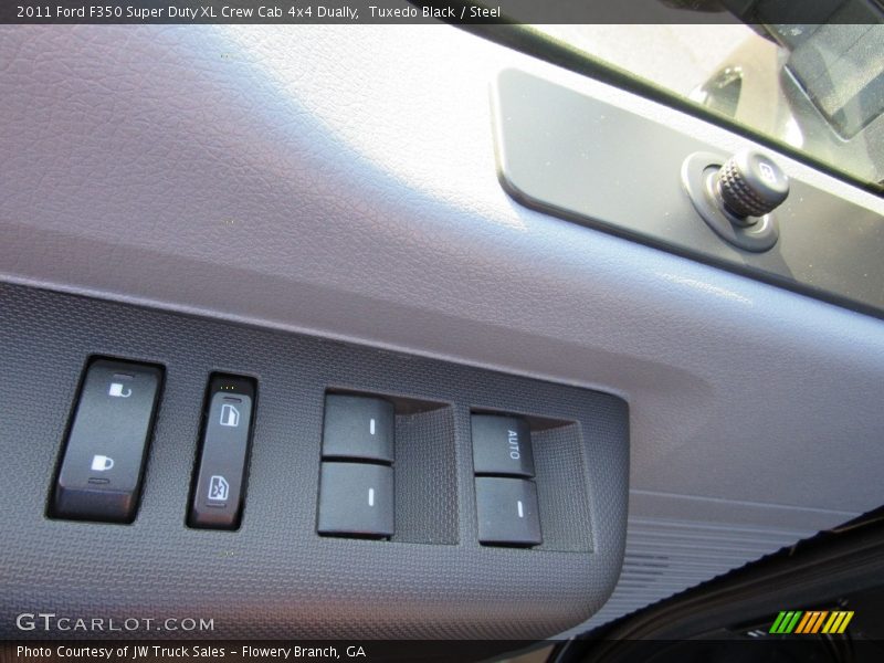 Tuxedo Black / Steel 2011 Ford F350 Super Duty XL Crew Cab 4x4 Dually