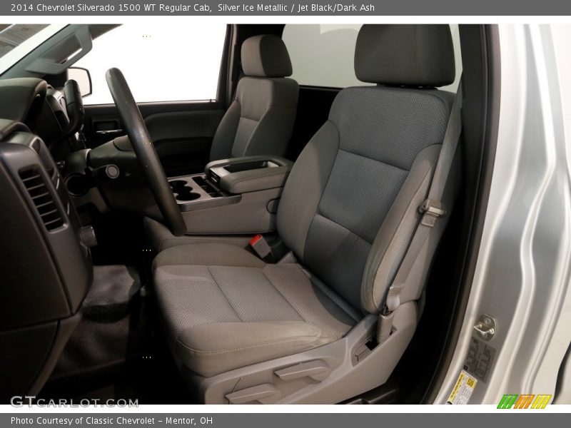 Silver Ice Metallic / Jet Black/Dark Ash 2014 Chevrolet Silverado 1500 WT Regular Cab