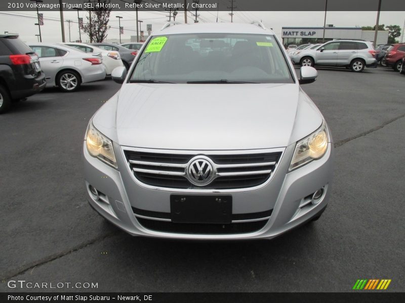 Reflex Silver Metallic / Charcoal 2010 Volkswagen Tiguan SEL 4Motion