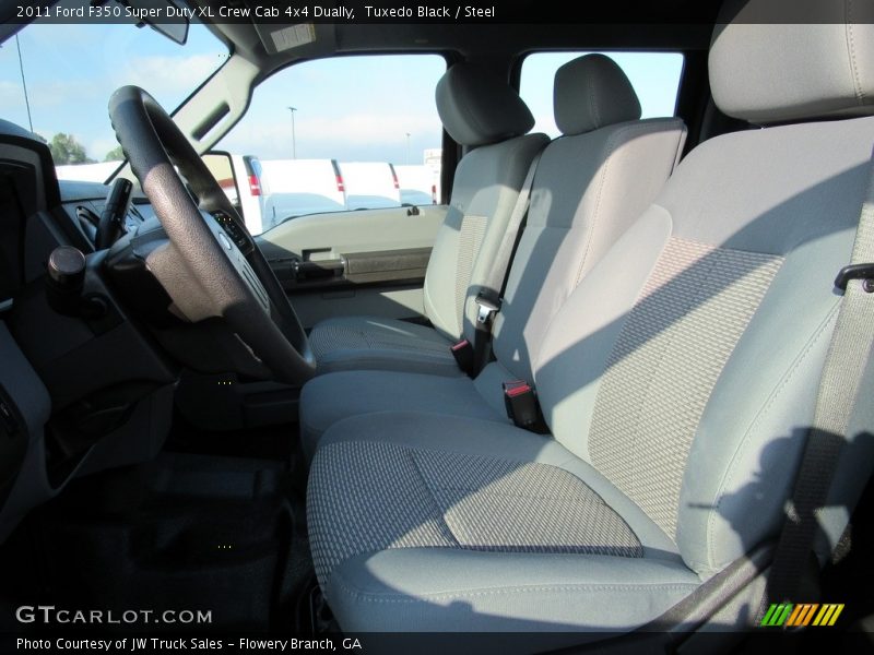 Tuxedo Black / Steel 2011 Ford F350 Super Duty XL Crew Cab 4x4 Dually