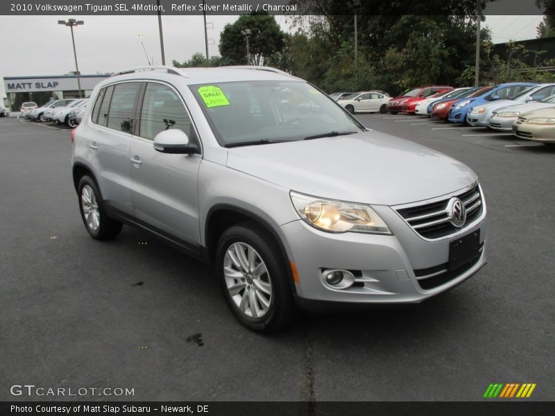 Reflex Silver Metallic / Charcoal 2010 Volkswagen Tiguan SEL 4Motion